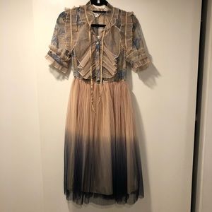 Chicwish Tulle Midi Dress